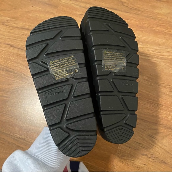 Birkenstock DUPES Black platform Clogs - Picture 4 of 4
